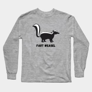 FART Weasel Long Sleeve T-Shirt